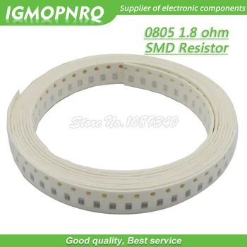 300шт 0805 SMD Резистор 1.8 Ом Чип-резистор 1/8 Вт 1.8R 1R8 Ом 0805-1.8R