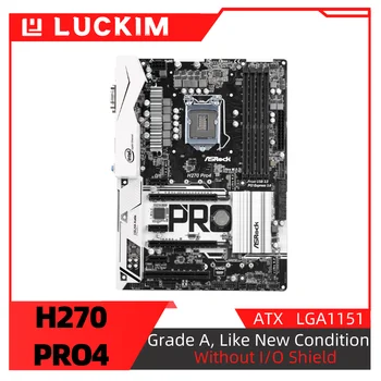 Обновленная материнская плата H270 PRO4 LGA1151 DDR4 поддерживает 7-е и 6-е поколения i7 / i5 / i3 / Pentium