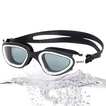 Набор профессиональных плавательных очков, затычки для ушей, Водонепроницаемые противотуманные очки, Профессиональные очки для плавания для взрослых, защита от ультрафиолета