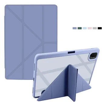 Чехол-Подставка Для Xiaomi Pad 5 Pro 12,4 2022 Защитная Крышка Smart Wakeup Airbag Противоударная Для Xiaomi Pad 6 2023 Pad5 11,0