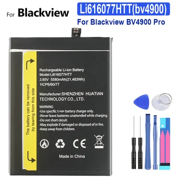 Аккумулятор мобильного телефона для Blackview, Li616077HTT, Bv4900, 5580mAh, BV4900 Pro, BV4900 Pro