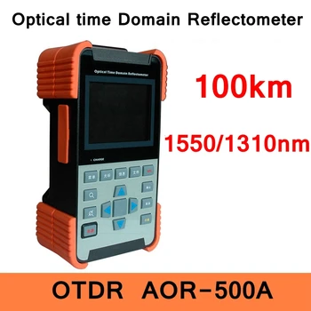 Оптический рефлектометр во временной области OTDR AOR-500A с длиной волны 100 км 1550/1310 нм FC адаптер ST LC SC дополнительные сертификаты CE ROHS