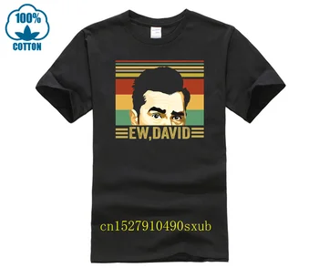 Летние Облегающие Мужские футболки из 100% хлопка, Спортивная одежда EW, DAVID white block type, Модный Топ с креативным графическим рисунком Ew David