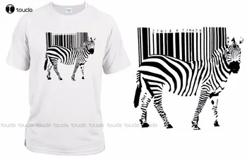 В продаже Новая Модная Классическая Футболка из 100% Хлопка Banksy / Zebra Ii Street Art Tee Shirt Unisex Custom Aldult Teen Unisex Cotton