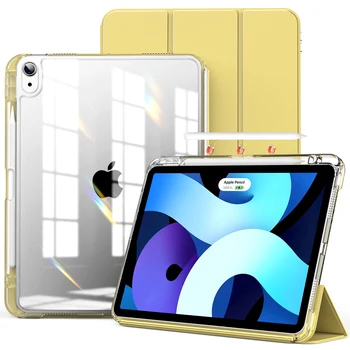 ZOYU Для iPad для iPad Pro 11 12.9 Выдвижной съемный акриловый чехол, для iPad 10th 10.9 Air 4 Air 5 10.2 чехол 7/8/9 th Gen mini 6