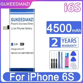 Аккумулятор GUKEEDIANZI 6S для iPhone 6S Аккумулятор мобильного телефона 4500 мАч для iPhone6s