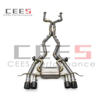 CEES Catback Выхлопная Система Выхлопная Труба Valvetronic Для BMW M3/M4 G80/G82 3,0T 2019-2023 Глушитель Выхлопной Трубы escape