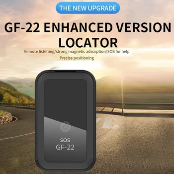 Мини-GPS-локатор GF22, беспроводное интеллектуальное устройство точного позиционирования, устройство для отслеживания потери автомобиля, мотоцикла, противоугонный позиционер, Новинка