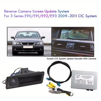 Для BMW 3 Серии E90/E91/E92/E93 2009-11 Камера Заднего Вида CIC Система Заводской Экранный Интерфейс Модуль Декодера