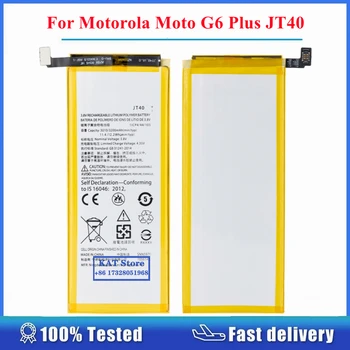 Для Motorola Moto G6 Plus XT1926 2018 JT40 3200 мАч Замена Батареи Мобильного Телефона Запасная Часть