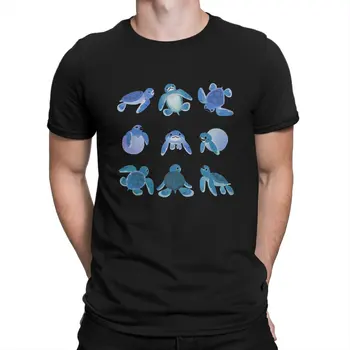 Специальная футболка для маленьких морских черепах Magical Turtle, повседневная футболка, летние вещи для взрослых