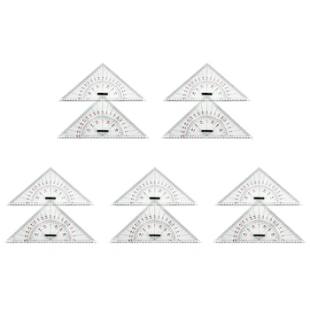 10X Треугольная Линейка Для Рисования Диаграммы Для Рисования Корабля 300 мм Крупномасштабная Треугольная Линейка