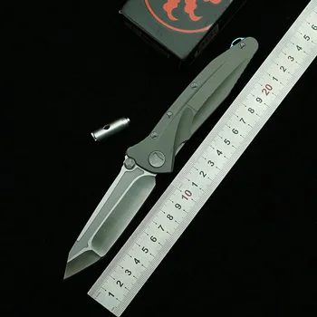 LEMIFSHE MT Delta Складной Нож D2 С Лезвием Из Титанового Сплава, Ручка Для Выживания На Открытом Воздухе, Кухонные Карманные Многофункциональные EDC Инструменты