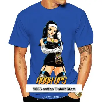 Hook Ups-Camiseta Sexy A Nun para hombre, ropa de tallas de EE. UU., S,M,L,Xl,2Xl, nueva tendencia