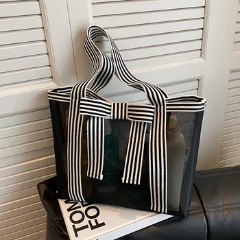 Нишевая дизайнерская сумка большой емкости Женская 2023 Новая модная рабочая сумка через плечо Летняя бестселлерная сумка-тоут