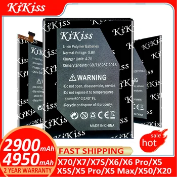 Аккумулятор KiKiss для Doogee X70/X7/X7S/X6/X6 Pro/X6Pro/X5 /X5S/X5 Pro/X5Pro/X5 Max/X5Max/X50 /X20 + НОМЕР трека