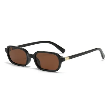 Новые солнцезащитные очки в квадратной оправе в Европе и США, мужские и женские солнцезащитные очки Street shot high-grade sense
