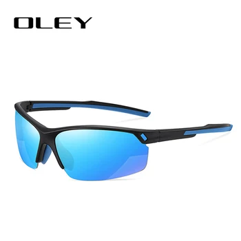 Линзы OLEY Sport, меняющие цвет, Фотохромные поляризованные очки, Велосипедные MTB, езда на рыбалке, Велосипедные солнцезащитные очки, Уличное снаряжение