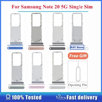 Для Samsung Galaxy Note 20 Слот Для Держателя SIM-карты 5G С Одним Лотком Для Sim-карты С Инструментом Для Извлечения Pin-кода Запасные Части