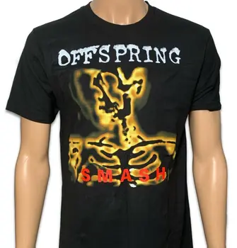 Обложка альбома Offspring Smash Совершенно Новая Официально лицензированная рубашка с длинными рукавами