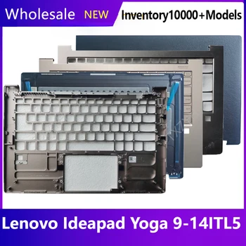 AM1T5000200 Новый для ноутбука Lenovo Ideapad Yoga 9-14ITL5 ЖК-дисплей задняя крышка Передняя рамка Петли Подставка для рук Нижний корпус A B C D Оболочка