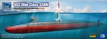 Комплект моделей Riich Models RL27004 1/700 американской атомной подводной лодки класса 