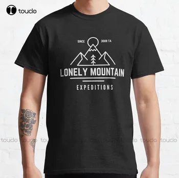 Одинокие Горные экспедиции - Фэнтези - Забавная Классическая футболка Женская Гавайская рубашка Модная футболка Лето Xs-5Xl Унисекс Ретро