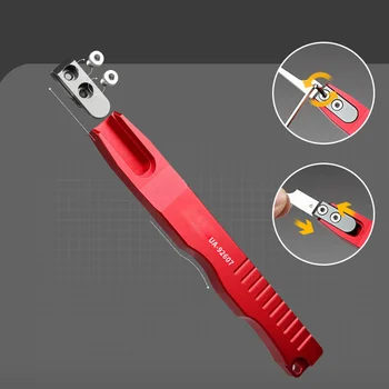 Новый U-Образный Металлический Тонкий/Двойной Пильный Диск Detail-up Hobby Tool Kit для Военной Модели DIY инструменты для моделирования высокого качества красная щепка