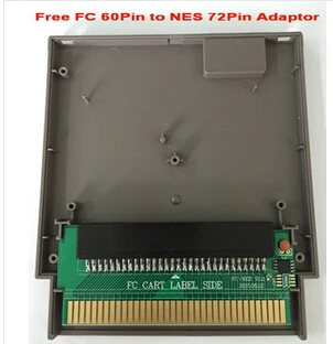 Пластиковый корпус для замены игрового картриджа на 72 контакта для NES