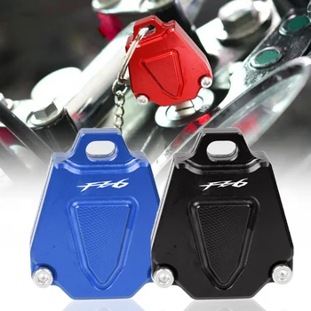 Защитный чехол для ключей YAMAHA FZ6 2022 2021 FZ-6 2020 2019 Универсальная декоративная цепочка для ключей Moto Parts CNC Key Case Cover Shell