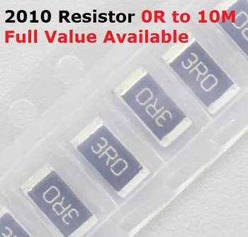 100 шт./лот SMD чип 2010 Резистор 1 М/1,1 М/1,2 М/1,3 М/1,5 М/Ом Сопротивление 5% 1/1.1/1.2/1.3/1.5/ M резисторов 1M1 1M2 1M3 1M5