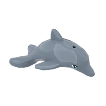 10ШТ Высокотехнологичная Сборка Particle 13392 Dolphin Строительные Блоки Комплект Сменных Деталей Игрушки Для Детских Подарков