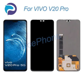 для VIVO V20 Pro ЖК-дисплей С Сенсорным Экраном Digitizer В Сборе Замена 6,44 