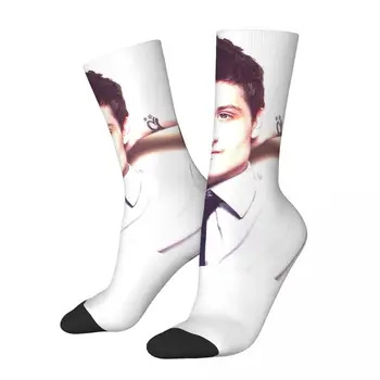 Новые мужские носки Crazy Josh Hutcherson Whistle Meme Носок Из Полиэстера С Рисунком Пита Мелларка Женские Носки Лето Зима