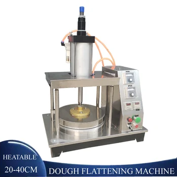 Коммерческая пневматическая машина для прессования теста для пиццы Автоматическое оборудование для измельчения яичных блинчиков