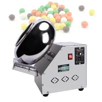 Машина для нанесения покрытия на сахар Еды конфеты Машины для полировки пилюльки Автоматическая Сферическая Машина Для депиляции воском